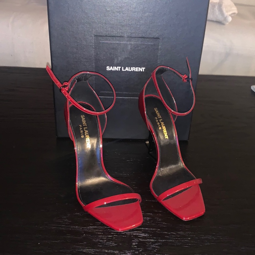 Ysl heel sandals